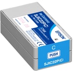 Cartucho Epson TM-C3500 SJIC22P cian, C33S020581