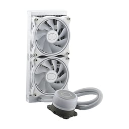 Enfriamiento Liquido Cooler Master Masterliquid ML240 Illusion, White Edition, 2X120MM, MLX-D24M-A18PW-R1