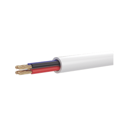 Bobina de Cable Multifilar Hikvision DS-1AC4AUC0M/1 Conductor/4X22AWG/PVC/CCAM/100M/Blanco