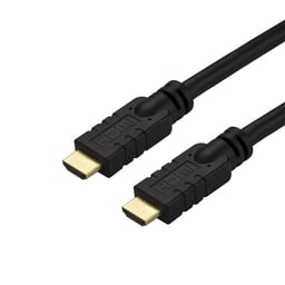 Cable Startech 15 metros HDMI con ethernet, 4K, para instalación en pared, HD2MM15MA