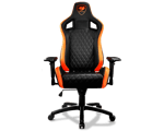 Silla Gamer Cougar Armor S Negro/ Naranja Hasta 120KG, 3MGC2NXB.0001