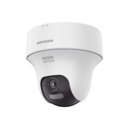 Camara Turret Hikvision PT IP 2 MPX/Lente 2.8 mm/Dual Light (20 Mts IR + 15 Mts Luz Blanca)/Wi-Fi/IP54/DWDR/H.265/Audio Bidireccional/Micro SD/DS-2CV1F23G2-LIDWF(B)