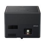 Videoproyector Epson EpiqVision EF12/ Portatil/3LCD/1000 Lumenes/FHD 1920 X 1080/Inalambrico, Negro, V11HA14020