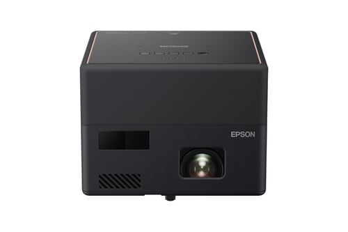 Videoproyector Epson EpiqVision EF12/ Portatil/3LCD/1000 Lumenes/FHD 1920 X 1080/Inalambrico, Negro, V11HA14020