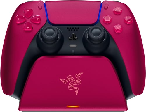 Soporte De Carga Para Control De Playstation 5 / Razer RC21-01900300-R3U1 / USB Tipo C / Color Rojo