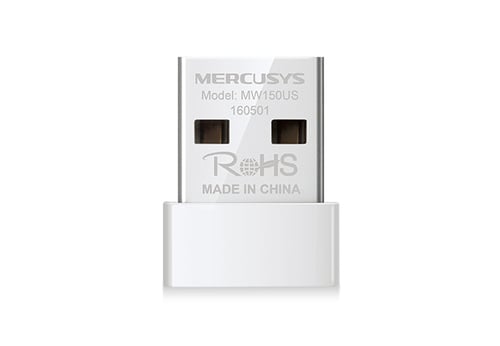 Tarjeta de red inalámbrica mini USB Mercusys MW150US, 802.11N 150MBPS