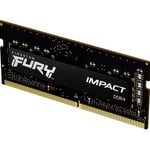 Memoria SODIMM DDR4 32GB 3200MHZ Kingston Fury Impact 32R CL20 XMP, KF432S20IB/32R