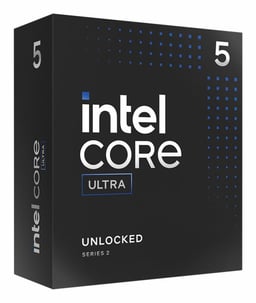 Procesador Intel Core Ultra 5-225F/Socket 1851/4.9 GHZ/10 CORE/20MB/Sin Graficos/BX80768225F