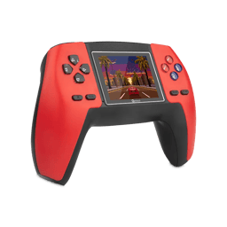 Consola Portátil Retro GETTTECH GGH-CH24G-02 con Pantalla LCD de 2.4", 520 Juegos Integrados y Compatibilidad GB/NES – Rojo