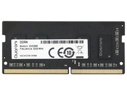 Memoria SODIMM DDR4 16GB 3200MHz Quaroni QD4S16G1 Para Laptop/Non-ECC/CL22