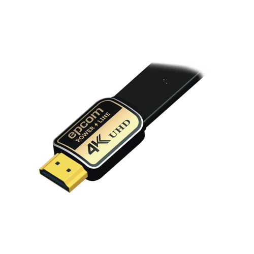 Cable HDMI plano M-M de 5 metros Epcom PHDMI5M V2.0 optimizado 4K ultra HD