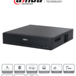 NVR 64 Canales Dahua DHI-NVR5864-16P-EI IP4K 16 Puertos POE/RAID0/1/5/6/10/384 MBPS/ IA Por Grabador: Deteccion y Reconocimiento de Rostros