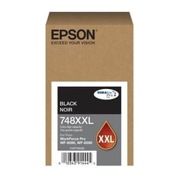 Cartucho de tinta Epson T748XXL negro para WF-6090/WF-6590