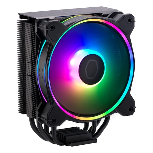 Disipador COOLER MASTER HYPER 212 HALO/ARGB/154 MM/Cubierta superior de aluminio/Negro, RR-S4KK-20PA-R1