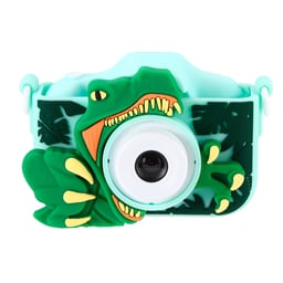 Camara Digital Infantil Necnon NCD-KIDS2 Dinosaurio N-REX 40MP / IPS / 2" / 4X Zoom / Flash / Fotos Y Videos 30FPS HD / NBCKN411TX