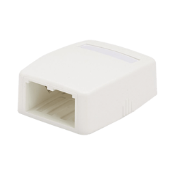 Caja de Montaje en Superficie Panduit Para 2 Modulos Mini-Com/Color Blanco/CBXQ2WH-A