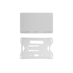 Tag UHF Tipo Tarjeta Para Lectoras de Largo Alcance 900MHZ/ EPC Gen 2/ ISO 18000 6C/ No Imprimible/ Incluye Porta Tarjeta, ACCESS-CARD-EPC-K