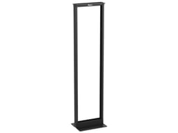 Rack de Dos Postes Estandar Panduit R2PS 9"/Rieles Numerados y Roscados/#12-24/Acero/Color Negro