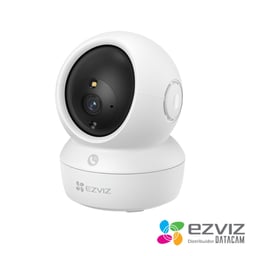 Camara IP WiFi EZVIZ H6C 3MP De 3MPX / 4MPX / De Doble Banda 2.4 / 5GHZ / Vision Nocturna A Color / Deteccion De Ruidos Fuertes / Seguimiento Inteligente / Deteccion De Humanos / Audio De Dos Vias / MicroSD 512GB
