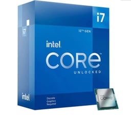 Procesador Intel CI7-12700KF 12VA S-1700 3.60GHZ, 12-Core, 25MB Smart Cache, BX8071512700KF