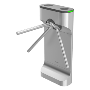 Torniquete Trípode Hikvision DS-K3G411CLXR con Diseño Slim Ultra Estético/Uso Rudo/LEDs Indicador de Entrada y Salida/de Acero Inoxidable