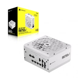 Fuente de Poder 750W Corsair CP-9020273-NA, RM750X SHIFT/80 Plus Gold/Modular/ATX/140MM/Color Blanco