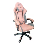 Silla Gamer Necnon NSG-01 Clase 4/ Coj Lum/ Cab Rosa/ Gris, NBSG0130C4