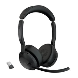 Diadema Audifono Con Microfono Evolve2 55 Ms Stereo Inalambrico Jabra 25599-999-999 Bluetooth/ USB A/ USB C/ Color Negro