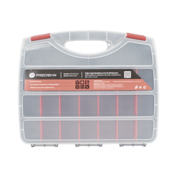 Caja Organizadora Precision PST-H07-002/21 Divisiones/Plastico de Alta Resistencia/38X31X7CM