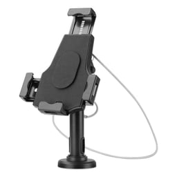 Soporte Para Tablet 7.9"-10.5" Manhattan 462112/Ajustable/Antirrobo/Rotacion de 360°/Negro
