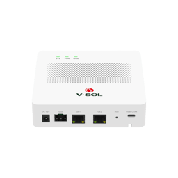 Mini OLT de 1 Puerto GPON SC/UPC con 3 Puertos Uplink V-SOL V1600GS-R / Con 2 Puertos Gigabit Ethernet + 1 Puerto SFP/SFP+ / Hasta 64 ONUs/ONTs