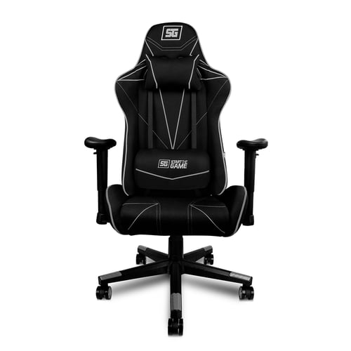 Silla Gamer Vorago Start The Game CGC501, Negro/ Blanco, Reclinable, Hasta 120KG