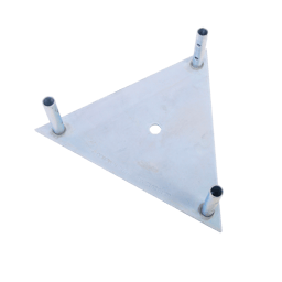 Base triangular para tramo STZ35G, galvanizado, SBZ-35G