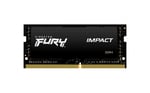 Memoria SODIMM DDR4 8GB 3200MHZ Kingston Fury Impact KF432S20IB/8 CL20 260PIN 1.2V