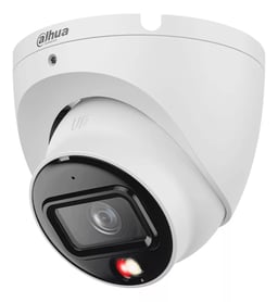 Cámara IP DOMO DAHUA DH-IPC-HDW1839T-A-IL 8MPX 4K / LENTE DE 2.8 MM / ÁNGULO 105° / ILUMINADOR DUAL / MICRÓFONO INTEGRADO / IR DE 30M / DWDR / H.265 / POE