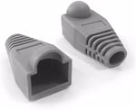 Bolsa con 20 Piezas de Capuchon de Plastico para Plug RJ45 Gigatech CAP-GR Color Gris