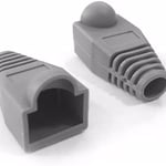 Bolsa con 20 Piezas de Capuchon de Plastico para Plug RJ45 Gigatech CAP-GR Color Gris