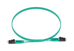 Jumper de Fibra Optica Multimodo Panduit 50/125 OM4/LC-LC Duplex/OFNR (Riser)/3M (9.84 Pies)/Aqua/FZ2ERLNLNSNM003