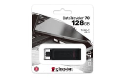 Memoria USB TIPO-C 3.2 128GB Kingston Datatraveler DT70/128GB Color Negro