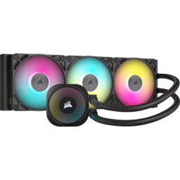 Enfriamiento Liquido Corsair Icue Link Titan 360 RX/RGB/360MM/Hasta 2100RPM/LGA 1700,1851,AM5/Color Negro, CW-9061018-WW