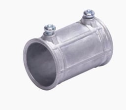 Cople 2" (52MM) Con Tornillo Pared Delgada Galvanizado Etiqueta Verde, JU-PD-200-COP