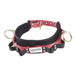 Cinturon para liniero, talla 40, con bandas para porta herramientas y dos anillos tipo D, SYS-USC01M