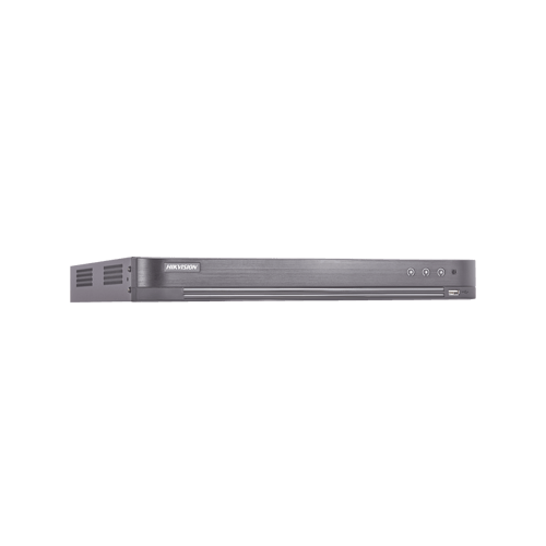 DVR 8 Canales TurboHD + 8 Canales IP Hikvision IDS-7208HUHI-M2/S/A(C) 8MP/ 2 Bahia de Disco Duro/ Audio por Coaxitron/ 8 Entradas de Alarma/ 4 Salida de Alarma/ H.265+