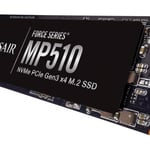 Unidad de Estado Solido 480GB Corsair MP510 M.2 NVME PCIE3.0, CSSD-F480GBMP510B