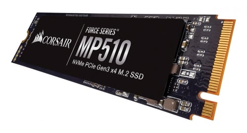 Unidad de Estado Solido 480GB Corsair MP510 M.2 NVME PCIE3.0, CSSD-F480GBMP510B