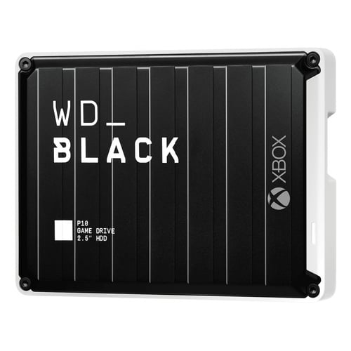 Disco Duro Externo USB 3.2 1TB Western Digital WDBA6U0010BBK-WESN Black P10 Game Drive 2.5", Micro-USB, Para PC Gaming/Xbox Series X/S, Color Negro