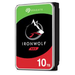 Disco Duro Interno 10TB Seagate Ironwolf ST10000VN0008 SATA III, 2.5" Admite 1-8 Bahias Para NAS