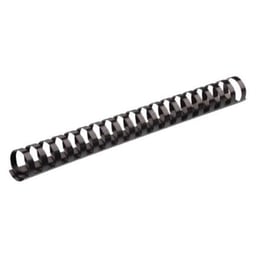 Paquete con 10 Arillos Plastico Fellowes de 1" Color Negro, 52383