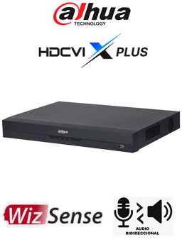 DVR 32 Canales DAHUA DH-XVR5232AN-I3/T/5MPX/LITE WIZSENSE/HDCVI X PLUS/Audio Bidireccional/H.265+/32CH HDCVI/Reconocimiento Facial/SMD PLUS/Proteccion Perimetral/2 SATA de Hasta 16TB/Compatible Con DOLINK CARE