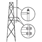 Kit para Montaje Lateral en Torre/ Antenas VHF Serie HX Hustler, SMK-150HX